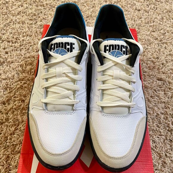 NEW Nike Men’s Full Force Low Top Sneakers Shoes HJ7262-100, Size 9 or 10 - Picture 5 of 16